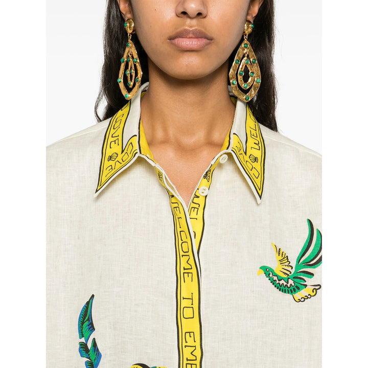 Alemais Camicie - Neutri, Giallo | Wanan Luxury