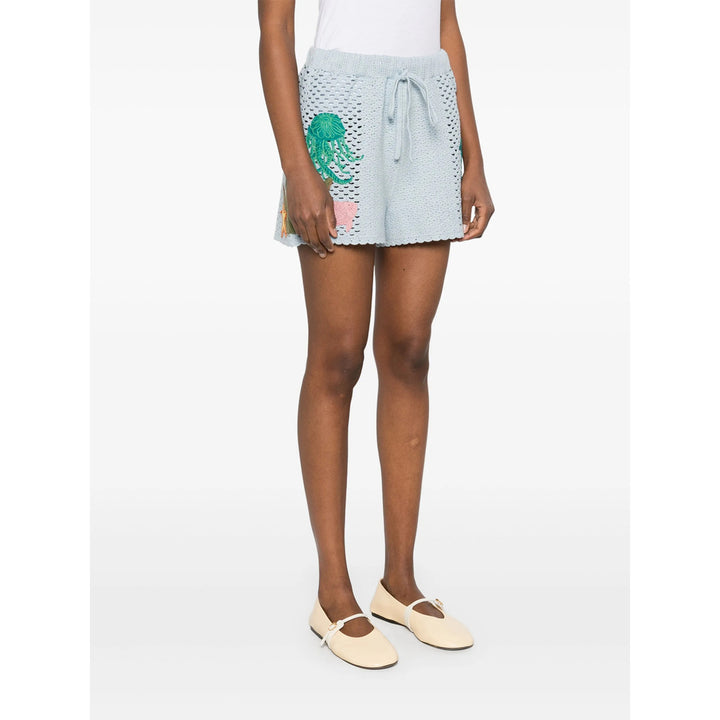 Alemais Shorts - Blue | Wanan Luxury