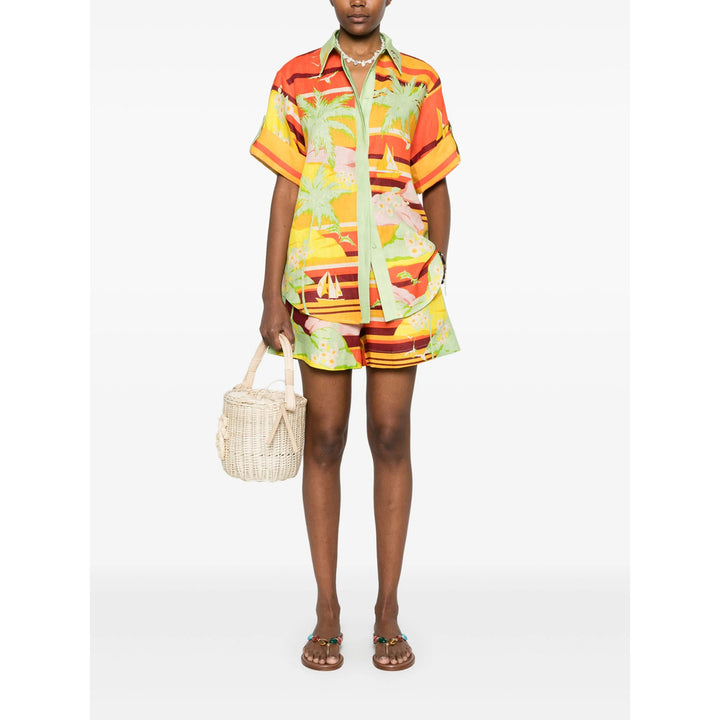 Alemais Shorts - Verde | Wanan Luxury