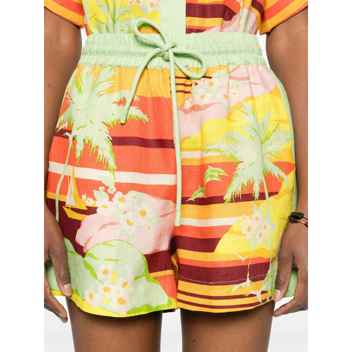 Alemais Shorts - Verde | Wanan Luxury