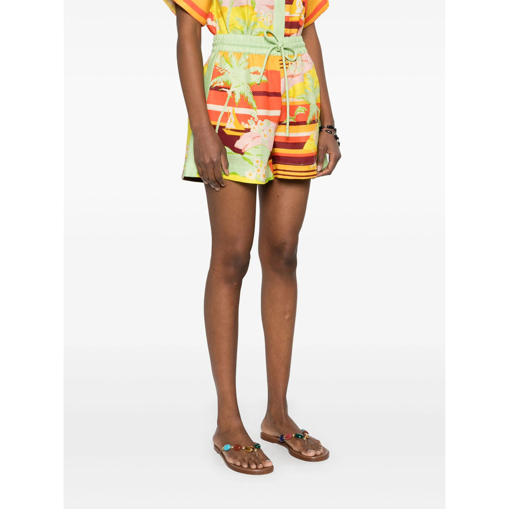 Alemais Shorts - Verde | Wanan Luxury