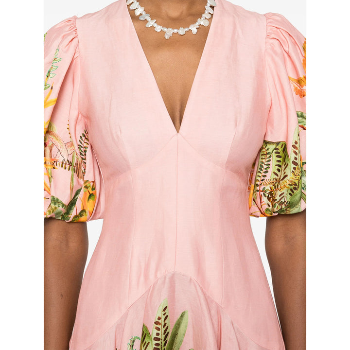 Alemais Abiti - Rosa, Verde | Wanan Luxury