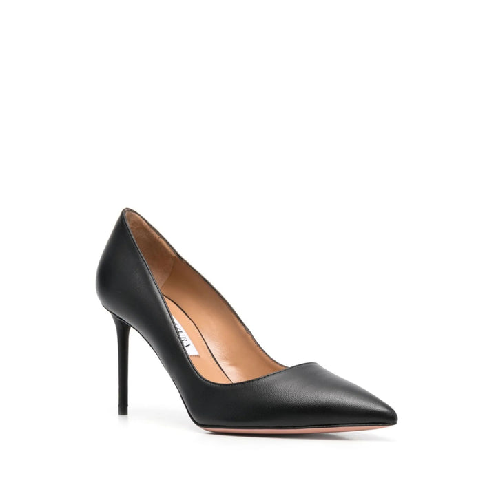 Aquazzura Decollete - Nero | Wanan Luxury