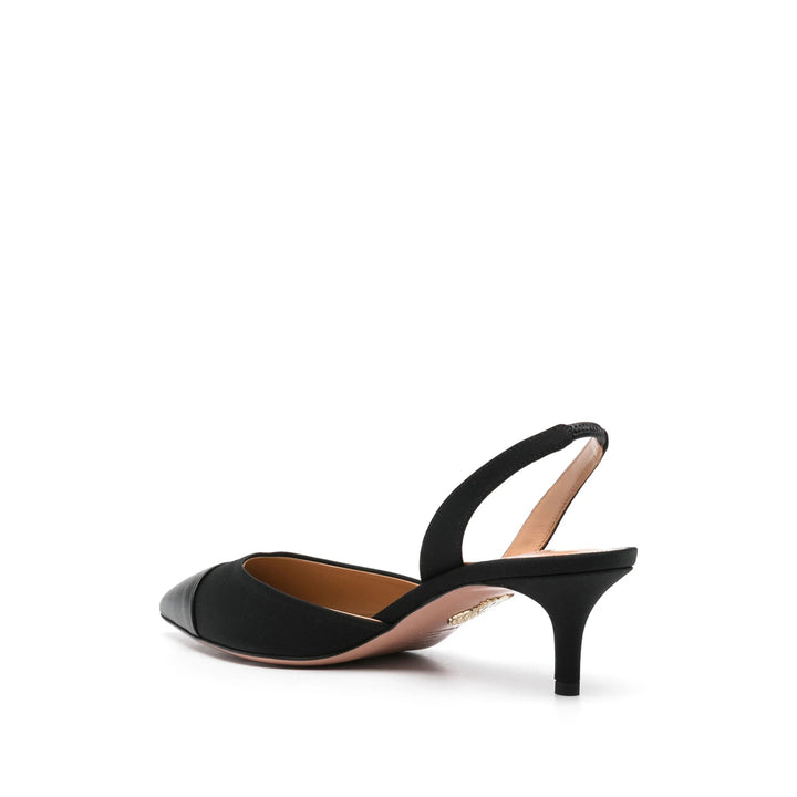 Aquazzura Decollete - Nero | Wanan Luxury