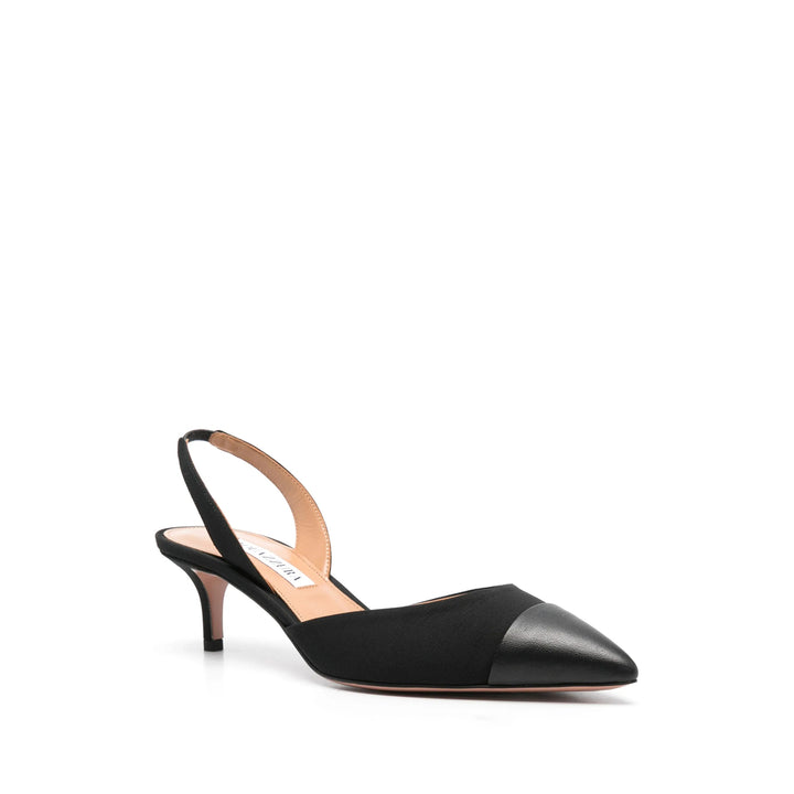 Aquazzura Decollete - Nero | Wanan Luxury