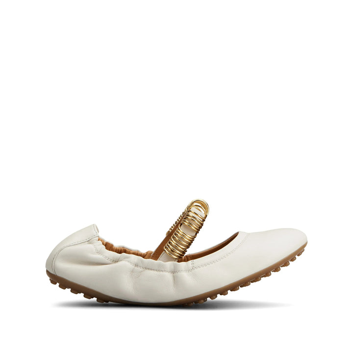 Tod'S Neutral Ballet Flats - Neutral | Wanan Luxury