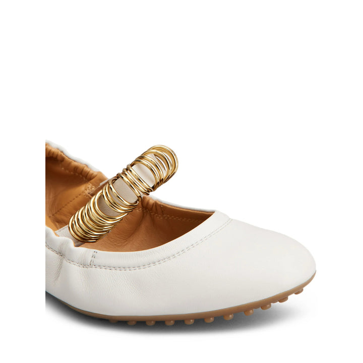 Tod'S Neutral Ballet Flats - Neutral | Wanan Luxury