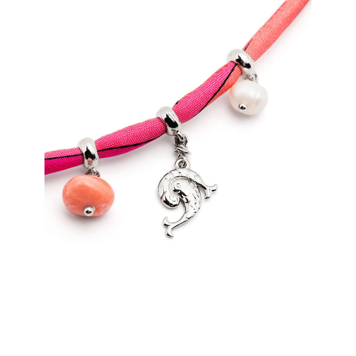 Pucci Necklaces - Silver, Pink | Wanan Luxury