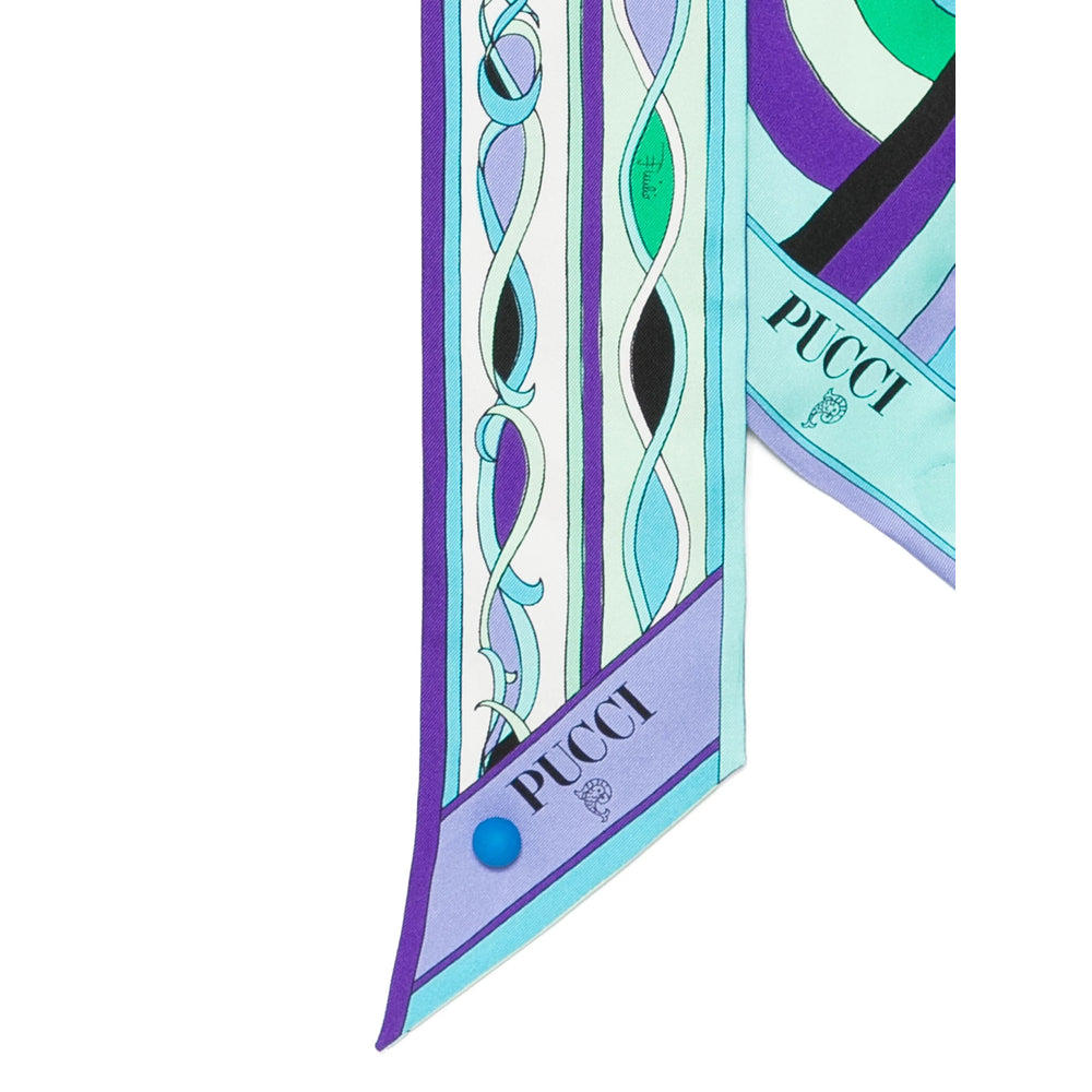 Pucci Scarves & Gloves - Blue | Wanan Luxury