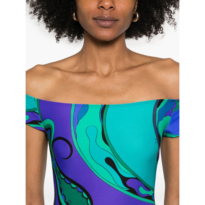Pucci Jumpsuits - Blue, Green | Wanan Luxury