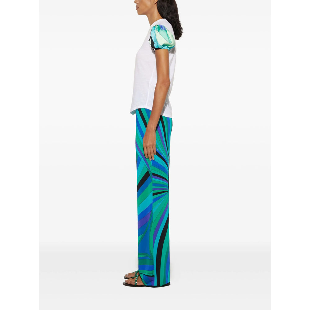 Pucci Pants - Green, Blue | Wanan Luxury