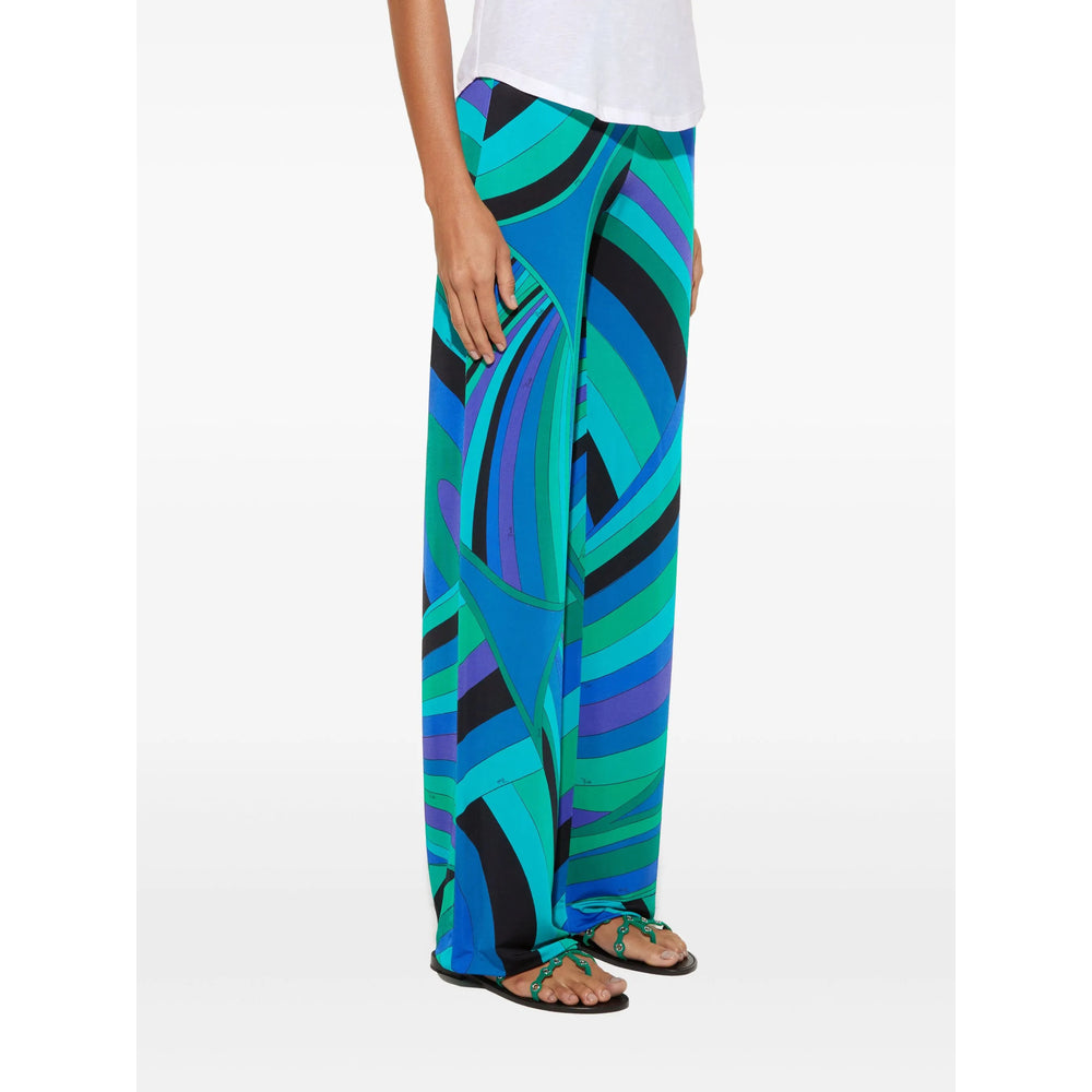 Pucci Pants - Green, Blue | Wanan Luxury