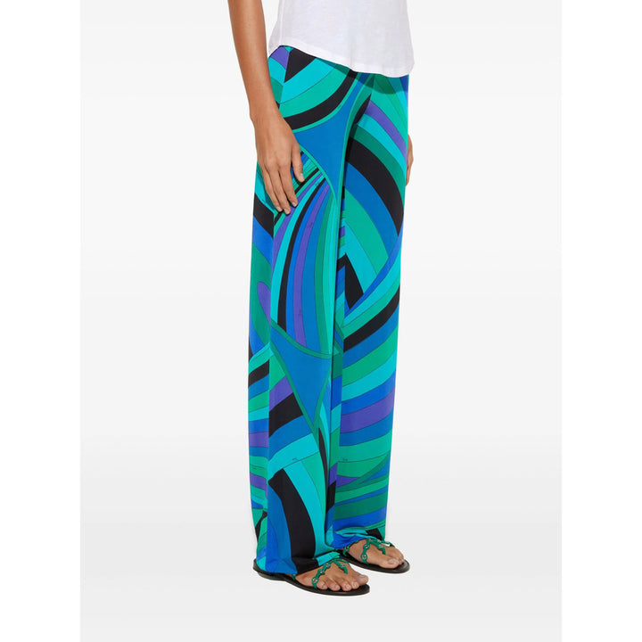 Pucci Pants - Green, Blue | Wanan Luxury