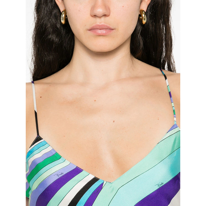 Pucci Tops - Blue | Wanan Luxury