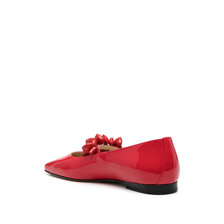 Mach & Mach Ballerine - Rosso | Wanan Luxury
