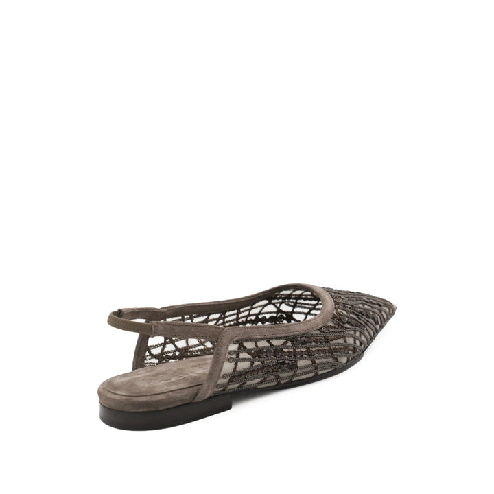 Brunello Cucinelli Ballerine - Marrone | Wanan Luxury