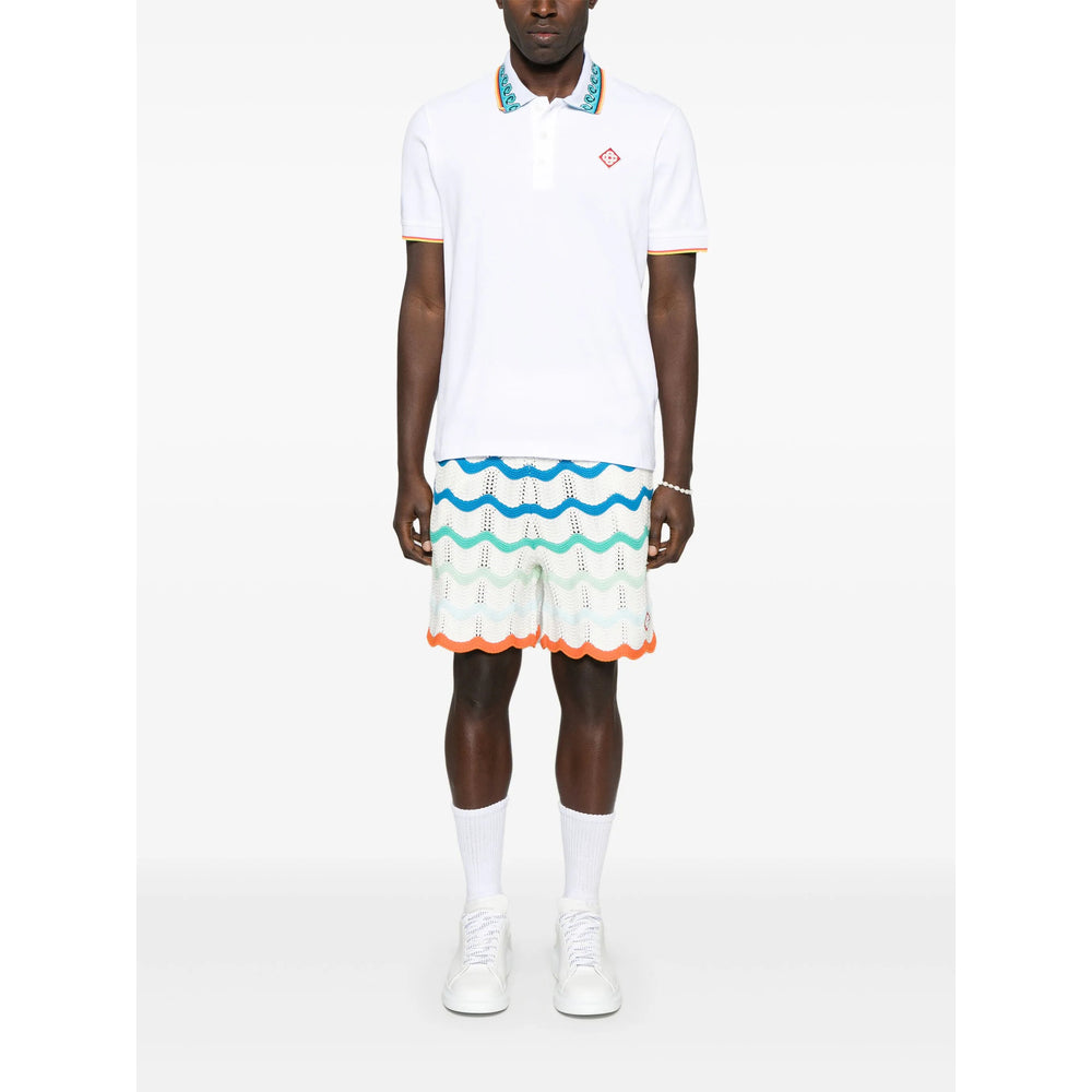 Casablanca Shorts - Bianco | Wanan Luxury