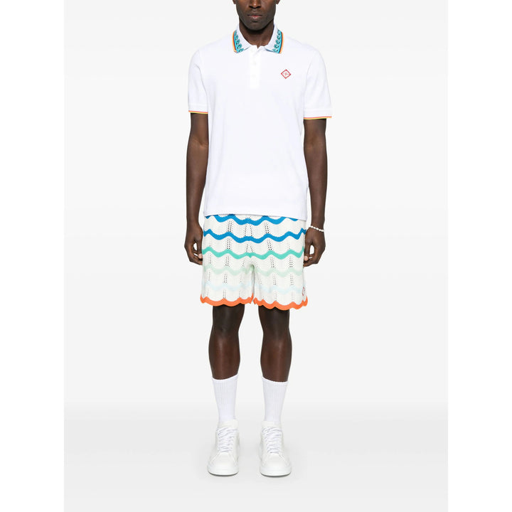 Casablanca Shorts - Bianco | Wanan Luxury