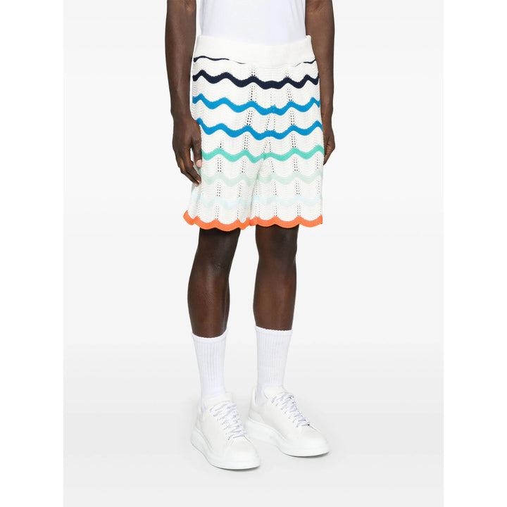 Casablanca Shorts - Bianco | Wanan Luxury