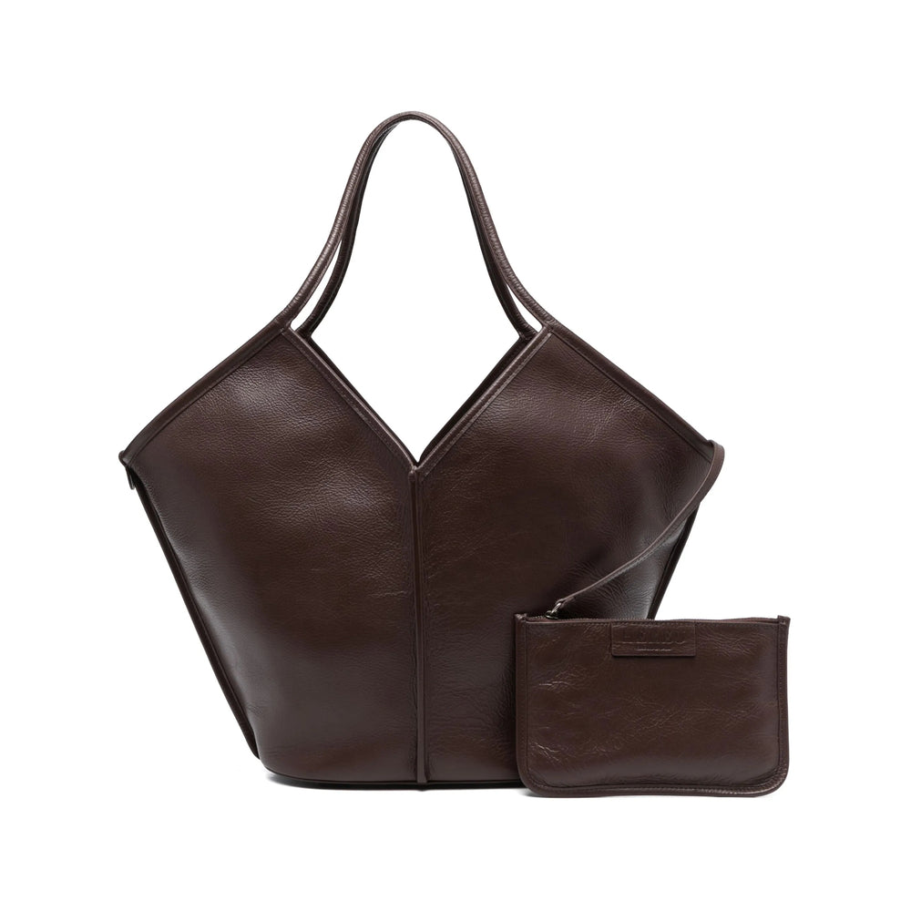 Hereu Tote Bags - Brown | Wanan Luxury