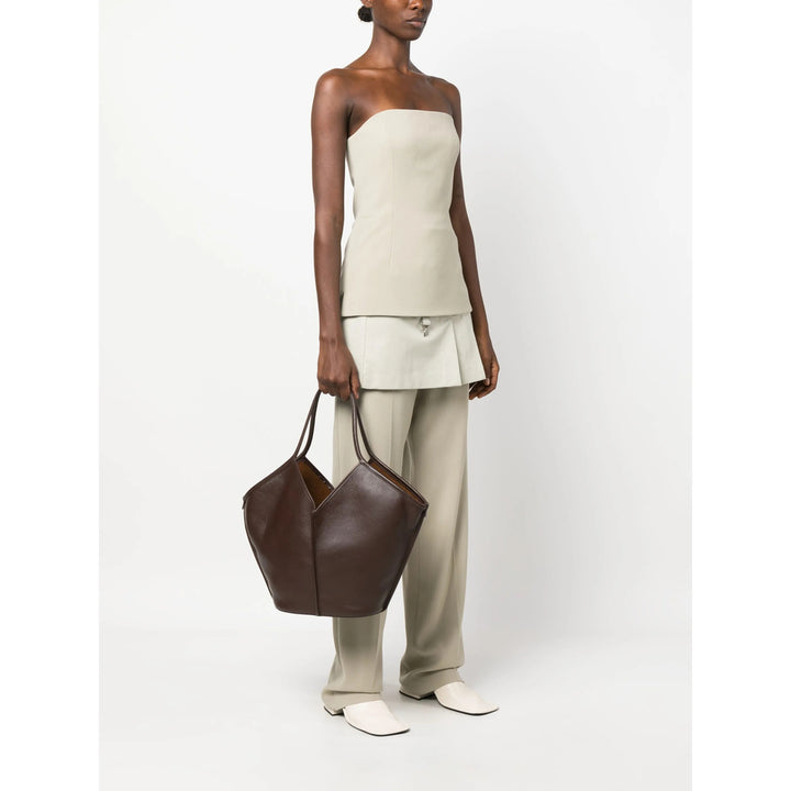 Hereu Tote Bags - Brown | Wanan Luxury