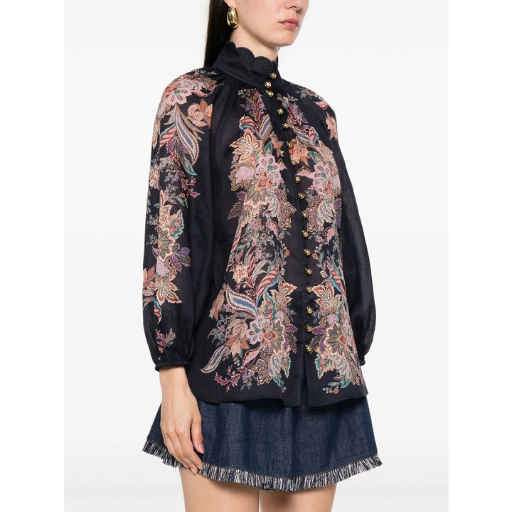 Zimmermann Shirts - Blue | Wanan Luxury