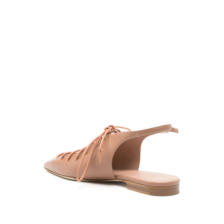 Malone Souliers Ballerine - Marrone | Wanan Luxury