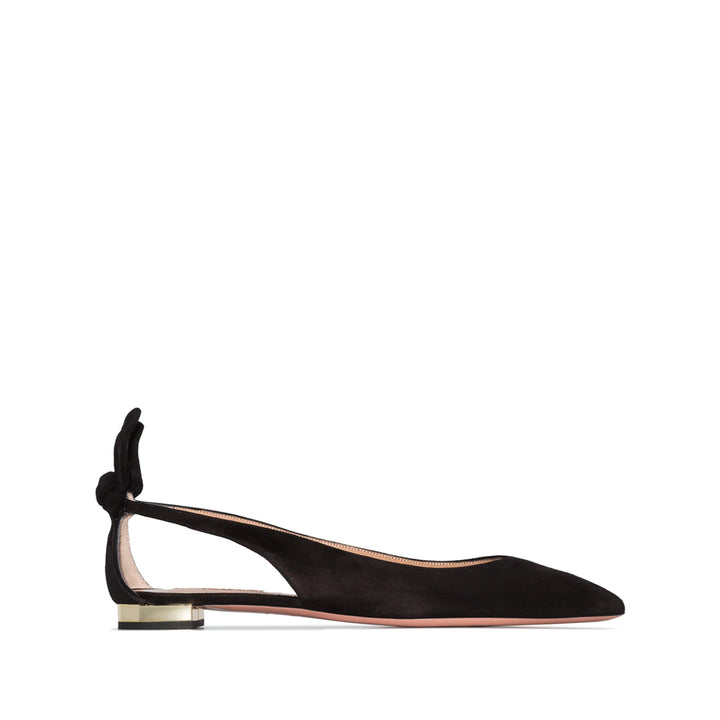Aquazzura Ballerine - Nero | Wanan Luxury