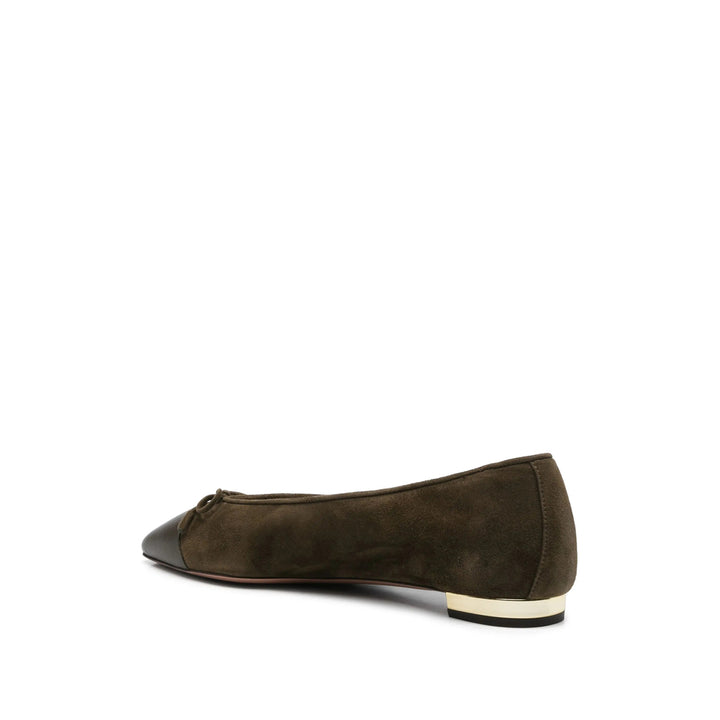 Aquazzura Ballet Flats - Green | Wanan Luxury