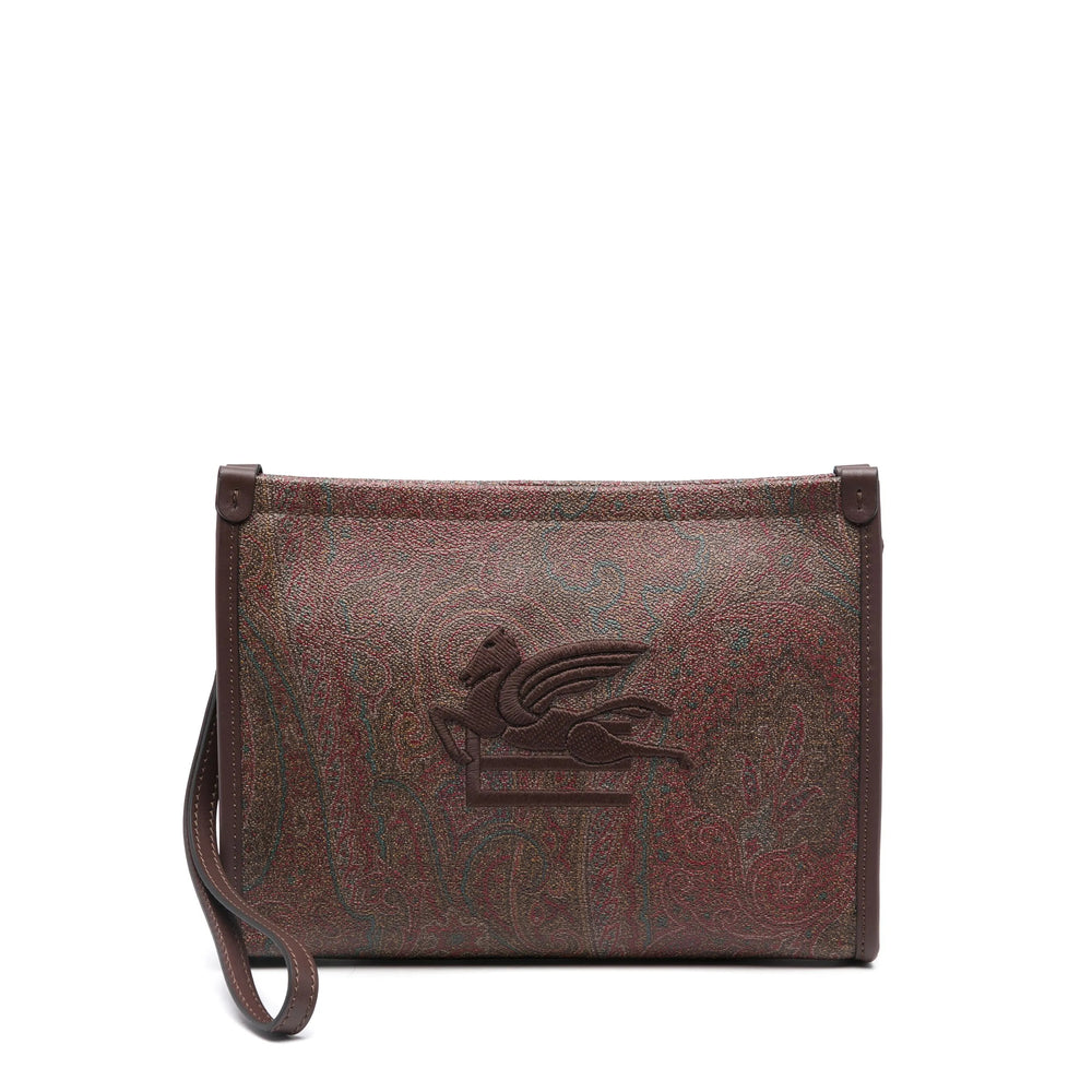 Etro Clutch Bags - Brown, Red | Wanan Luxury