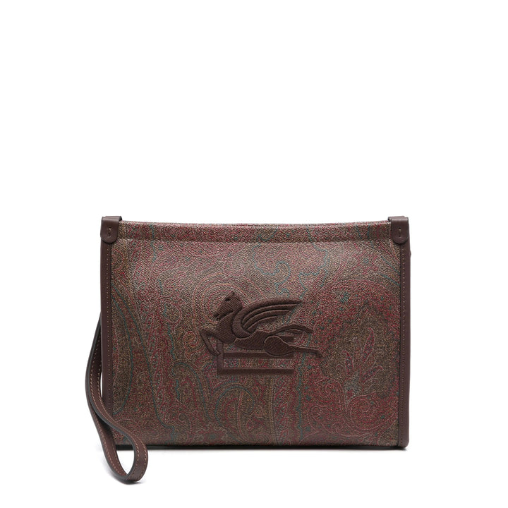 Etro Clutch Bags - Brown, Red | Wanan Luxury