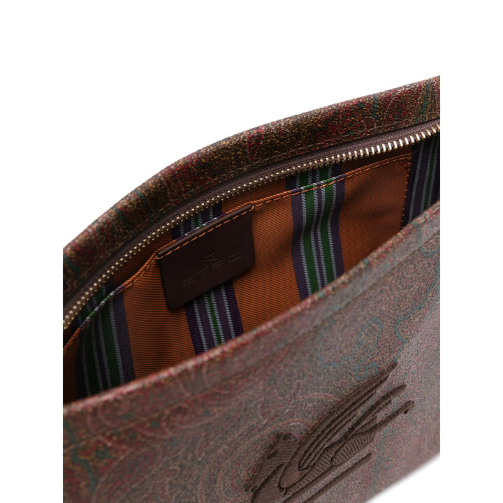 Etro Clutch Bags - Brown, Red | Wanan Luxury