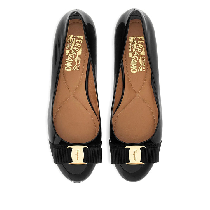 Ferragamo Ballet Flats - Black | Wanan Luxury