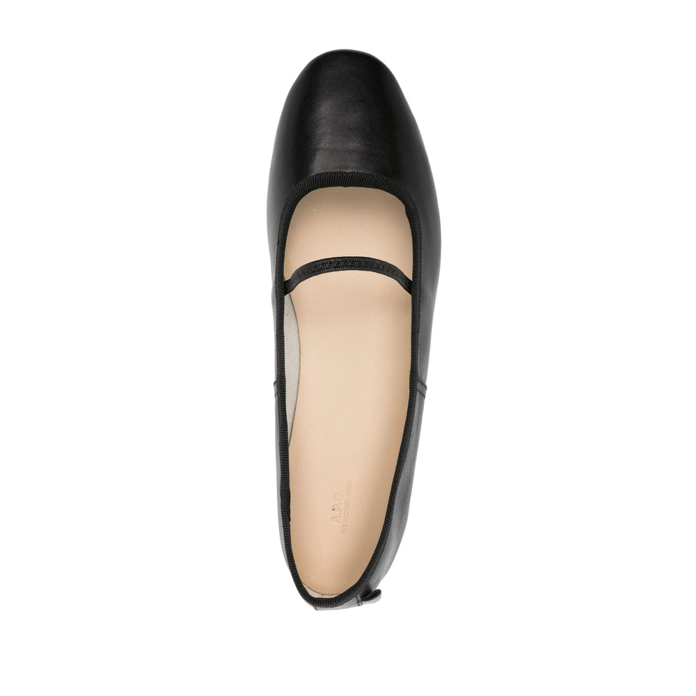 A.P.C. Ballet Flats - Black | Wanan Luxury