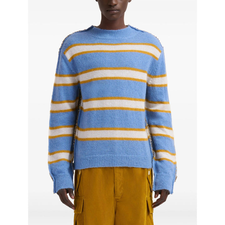Marni Sweaters - Blue, Yellow | Wanan Luxury