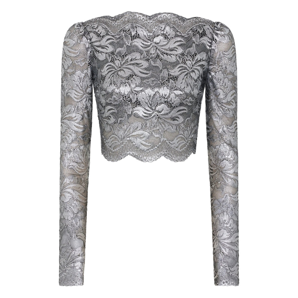 Rabanne Tops - Silver | Wanan Luxury