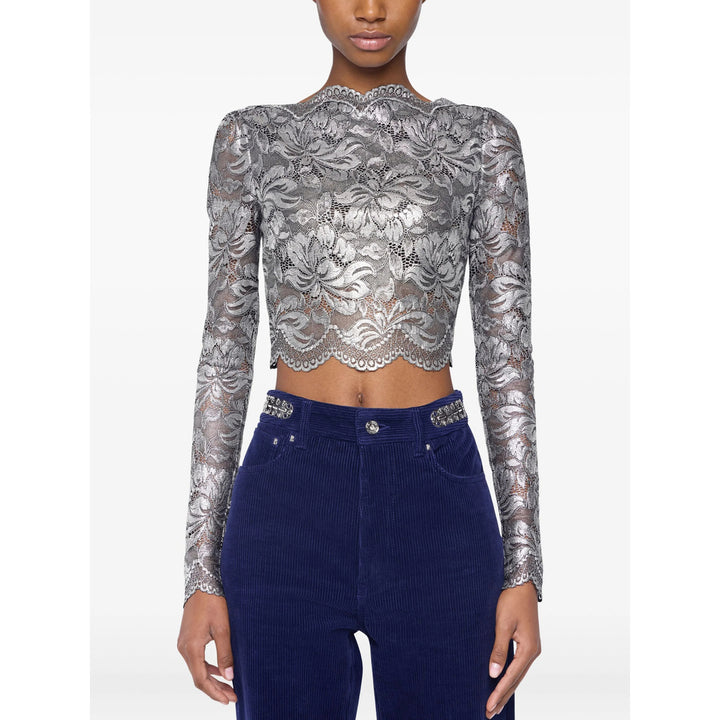 Rabanne Tops - Silver | Wanan Luxury