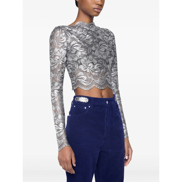 Rabanne Tops - Silver | Wanan Luxury