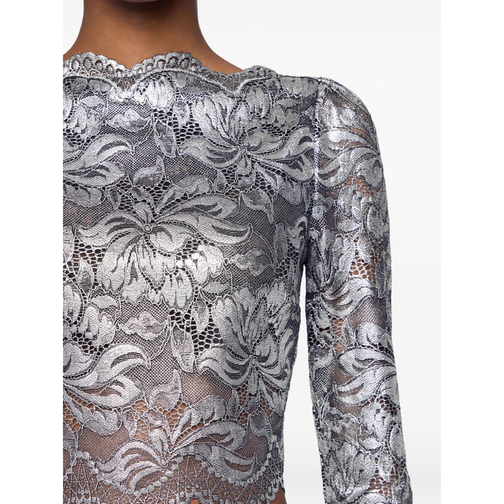 Rabanne Tops - Silver | Wanan Luxury