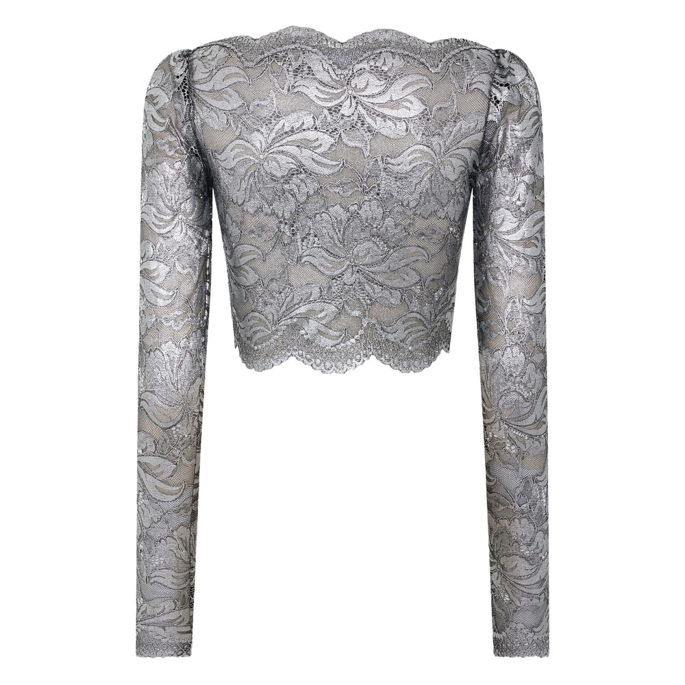 Rabanne Tops - Silver | Wanan Luxury