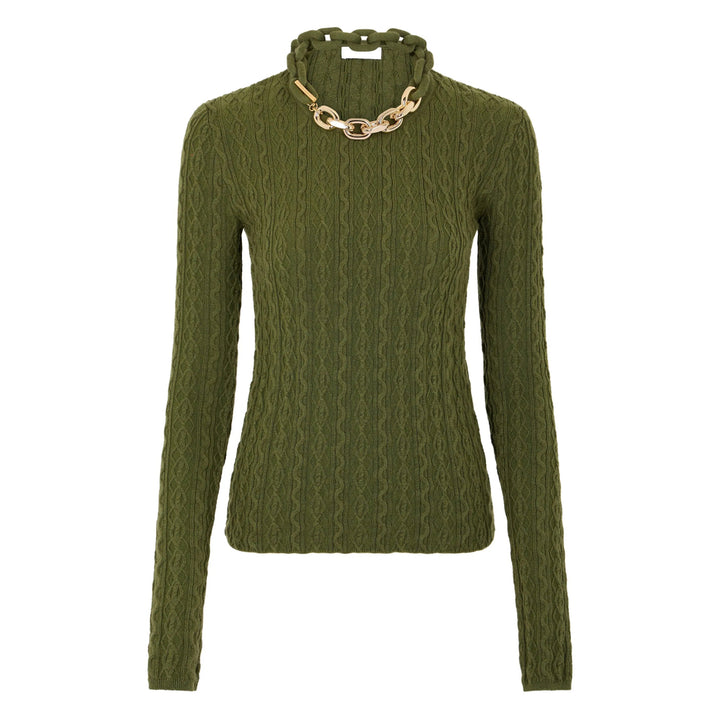 Rabanne Sweaters - Green | Wanan Luxury