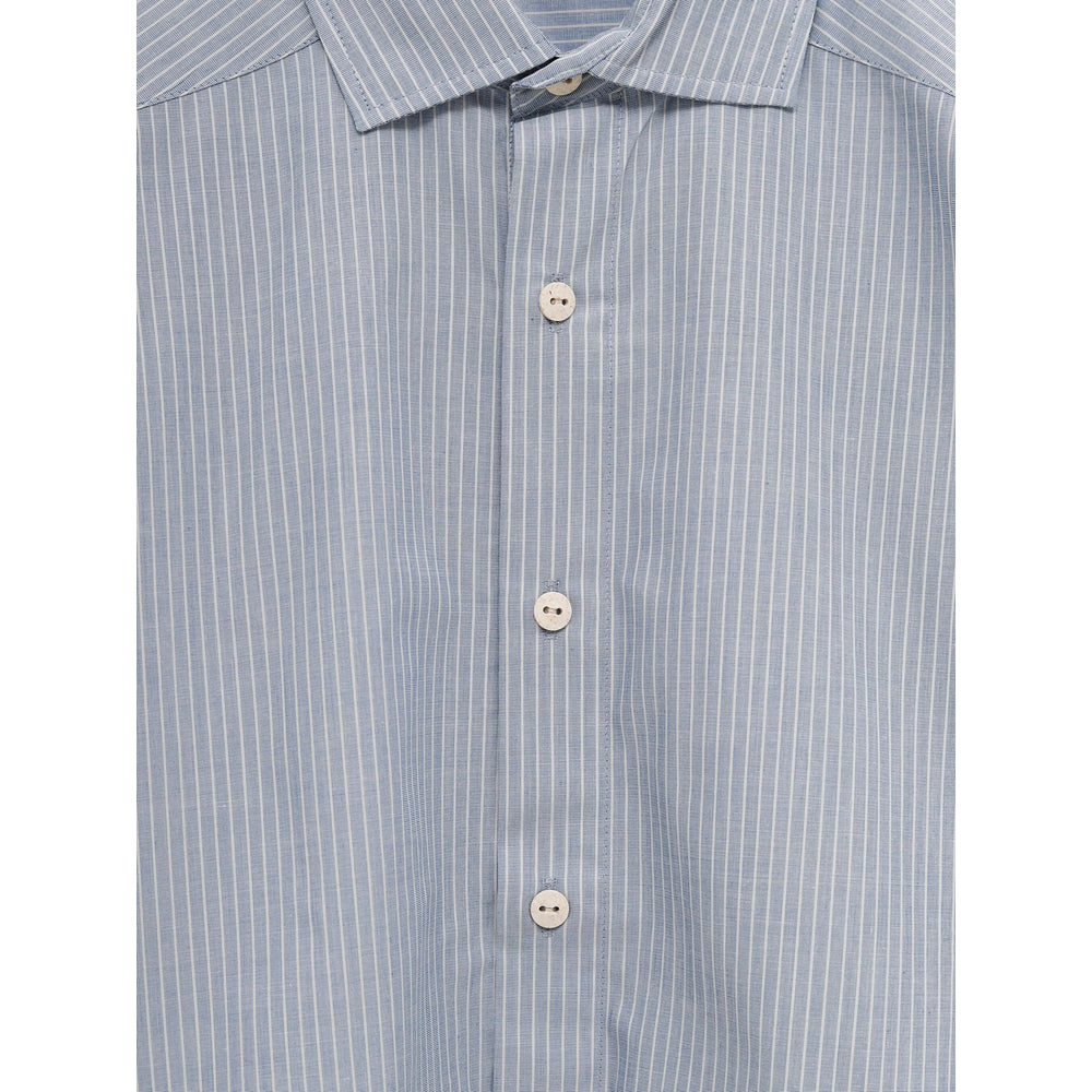 Baserange Shirts - Blue | Wanan Luxury