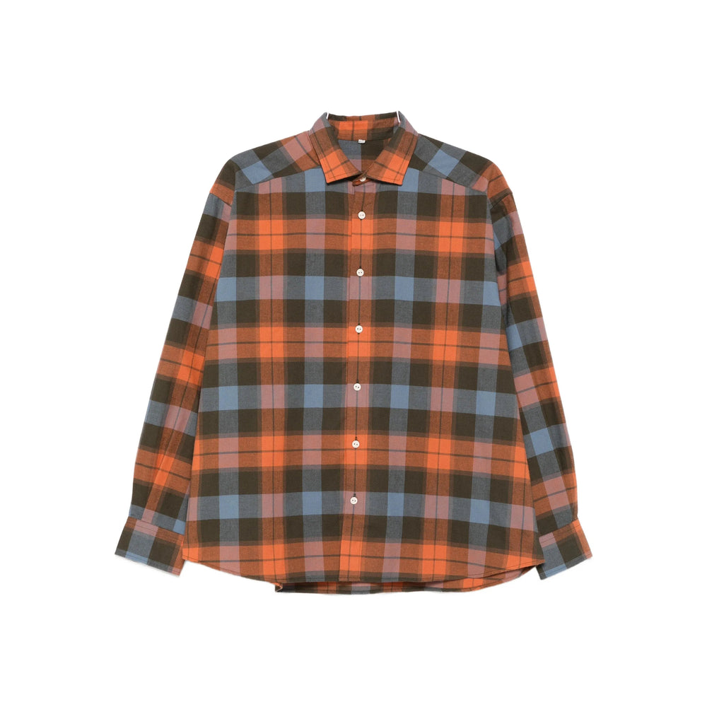 Baserange Shirts - Orange, Blue | Wanan Luxury