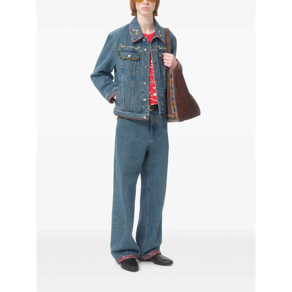 Valentino Jackets - Blue | Wanan Luxury
