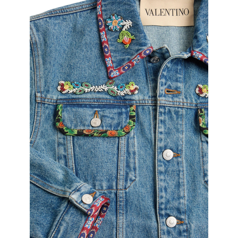 Valentino Jackets - Blue | Wanan Luxury