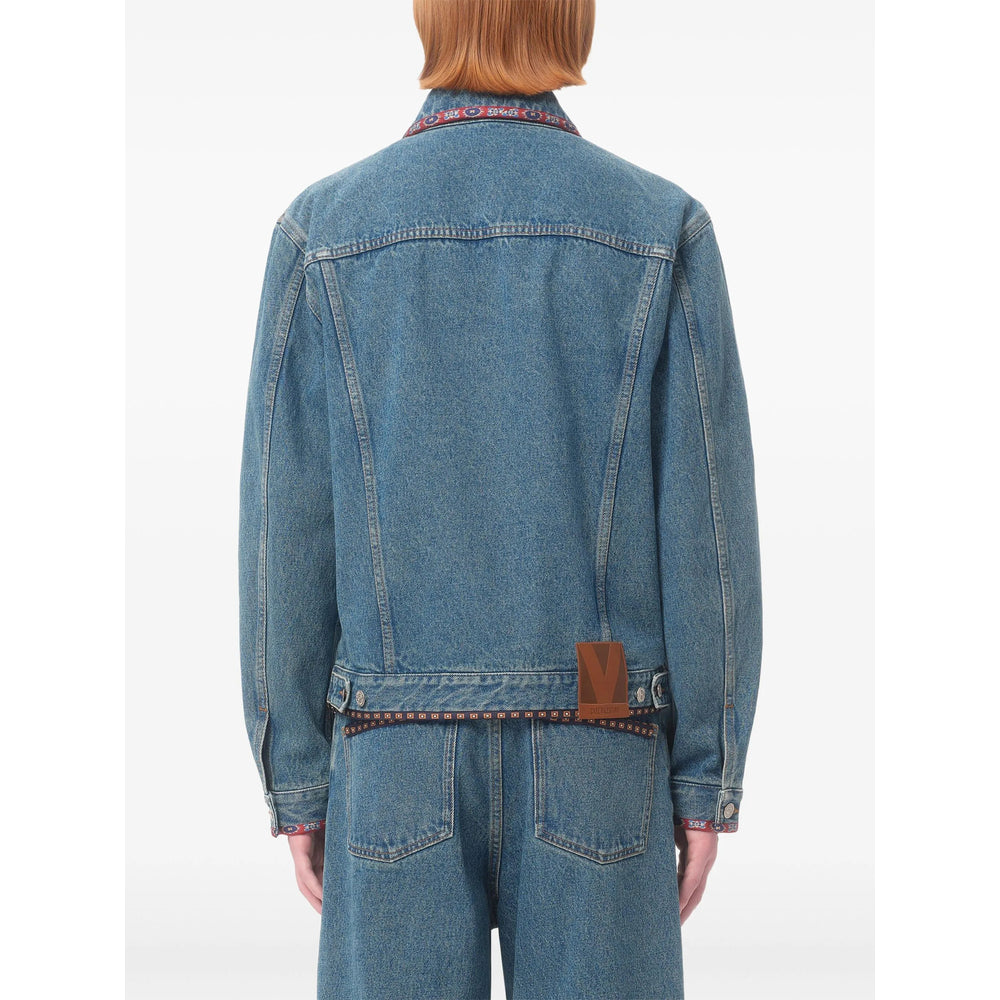 Valentino Jackets - Blue | Wanan Luxury