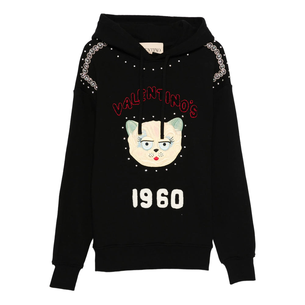 Valentino Sweatshirts - Black | Wanan Luxury