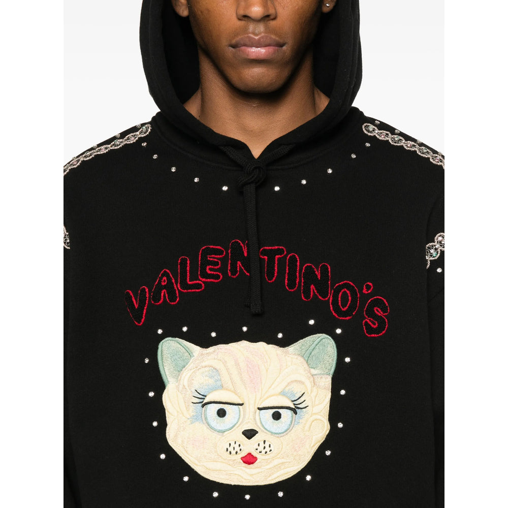 Valentino Sweatshirts - Black | Wanan Luxury