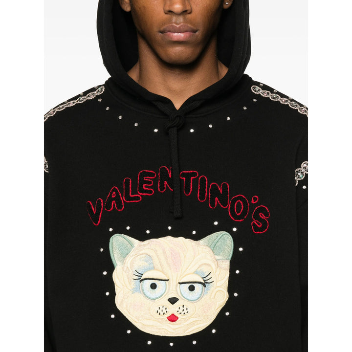 Valentino Sweatshirts - Black | Wanan Luxury