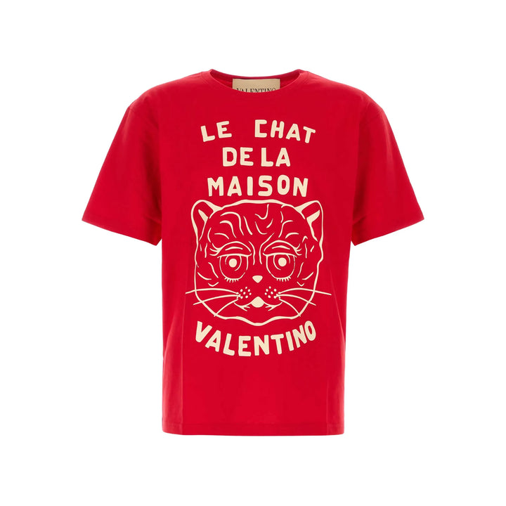 Valentino T Shirts - Red | Wanan Luxury